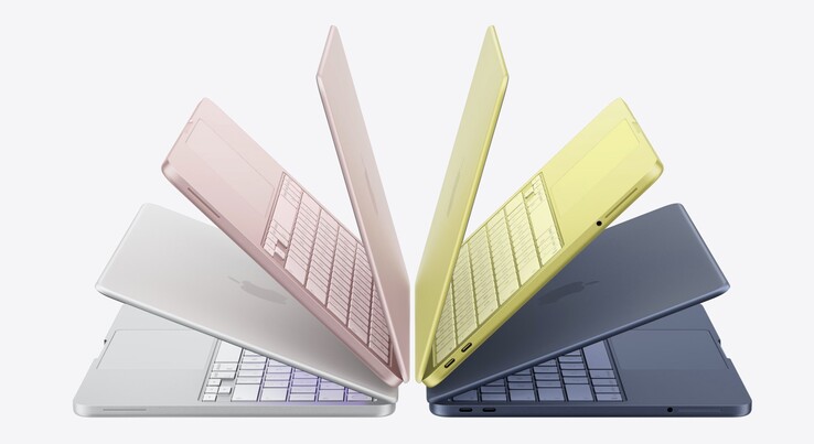 The MacBook Neo is currently available in four colors.
