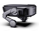 The Roborock Saros Rover can stand on two legs. (Image source: Roborock)