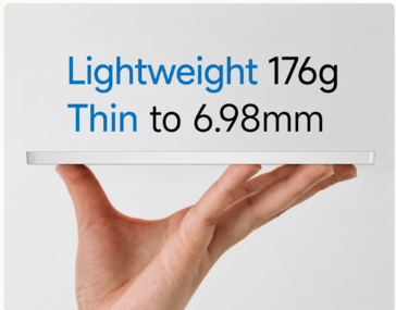 Bigme B6 Pro thin profile