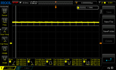 100% brightness - typical OLED flickering at 60 Hz