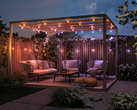 Philips Hue is expanding its Festavia range of lights, one of which includes the globe outdoor string lights pictured here.