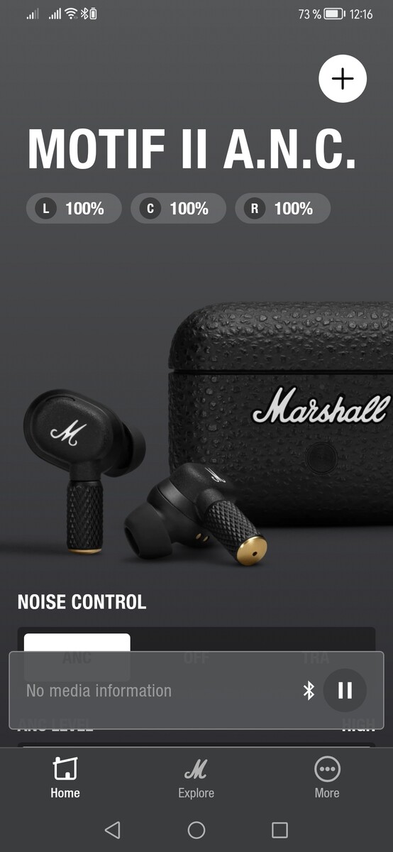 Marshall Motif II A.N.C. - Auriculares - LDLC