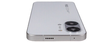 Top: speaker, microphone