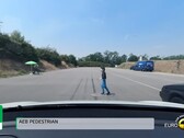 Model Y safety test with child-sized mannequin (image: Euro NCAP)