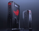 The ROG NUC (2025) comes in a single finish intended to be used vertically. (Image source: Asus)