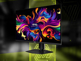 MSI has not set a release date for its new 31.5-inch QD-OLED gaming monitors yet. (Image source: MSI)