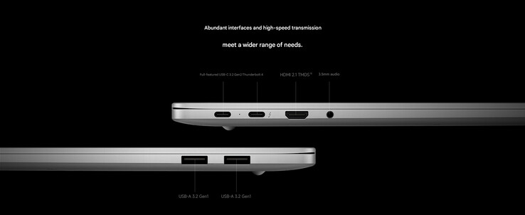 Ports of the laptops