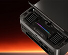 The Machenike GTS' flip-up display hides RGB lighting and additional cooling vents. (Image source: Machenike)