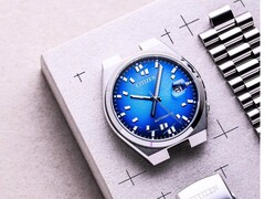 Citizen teamed up with French artist Romaric André's watch design project