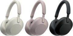 The Sony WH‑1000XM5 headphones in silver, smoky pink, and black are on sale at their lowest price on Amazon.