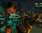 GTA VI protagonist Jason Duval holding a Colt CAR 15 in Grand Theft Auto 6