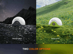 The new CL20R lights are available in two colors. (Image source: Fenix Lighting USA)
