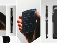 Microsoft's concept badge looks a lot like a phone.