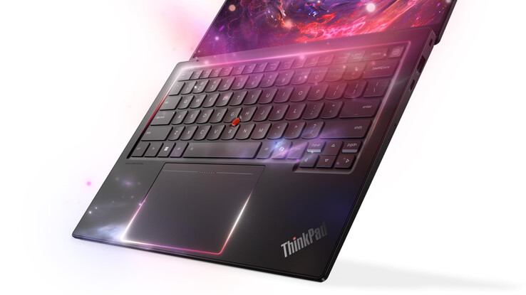 The ThinkPad X1 Carbon Gen 14 has a comparatively large trackpad and full-sized arrow keys despite its 14-inch form factor.