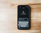 Smartphone showing the DeepSeek app on screen