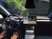 Tesla FSD driving. (Image source: Tesla)