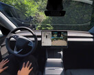 Tesla FSD driving. (Image source: Tesla)