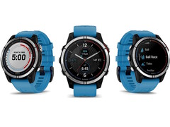 The Garmin Quatix 7 smartwatch includes all the expected features of regular Garmin models along with ocean maps, tide tracking, and remote boat piloting for sailors. (Image source: Garmin)