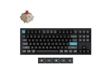 The Keychron Q3 Ultra wireless mechanical keyboard in black. (Image source: Keychron)