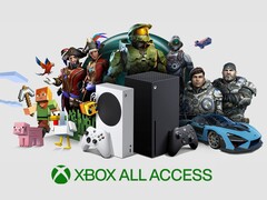 Xbox All Access banner with Xbox consoles shown