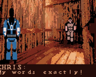 A screengrab from the cancelled Resident Evil Game Boy Color port (image source: Games That Weren't)