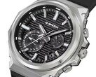 Angled view of the G-Steel-GST-B1000-1A with the black dial.