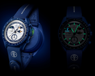 The MoonSwatch Mission to Earthphase Moonshine Gold "Beaver Moon" watch, pictured. (Image source: Swatch)