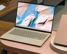 The 2026 Asus Zenbook 14 in Zabriskie Beige comes with an OLED display and large touchpad.