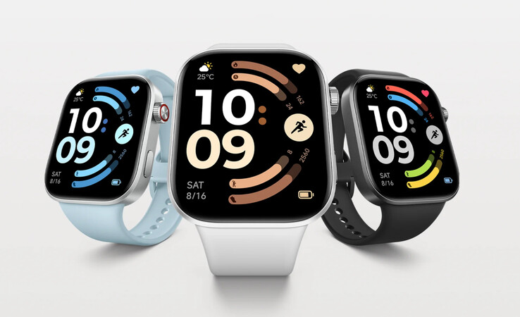 The standard Redmi Watch 6 adds a Glacier Blue option to the Obsidian Black and Silver Grey variants in which the Redmi Watch 6 NFC is available.