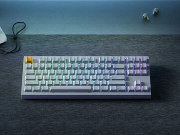 The Lemokey P3 HE in white. (Image source: Lemokey)
