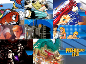 The SNK 40th Anniversary Collection comes with a plethora of classic 1980s arcade games, including Alpha Mission, Athena, and Crystalis (plus a lot more). Pictured - a thumbnail collage of games present in the bundle. (Image source: GOG YouTube- edited)