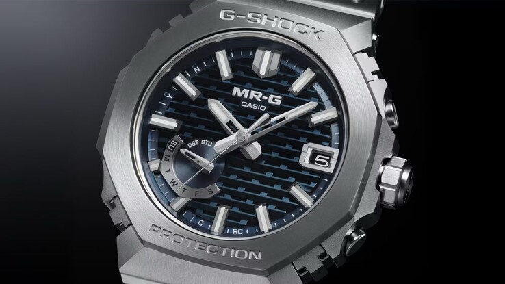 The dial’s deep blue hue shifts subtly when light hits it. (Image source: Casio)