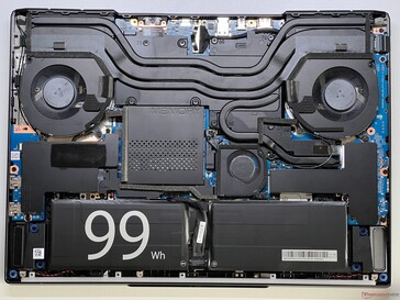Internal components, XMG Neo 16 A25