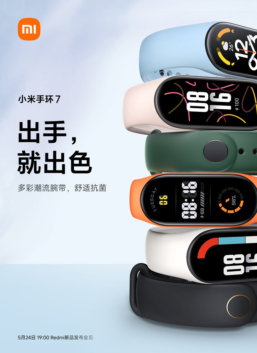 Xiaomi unveils Mi Band 7, Redmi Buds 4 and Redmi Buds 4 Pro -   news