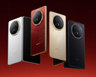 The Honor Magic V6 in its three launch colours.