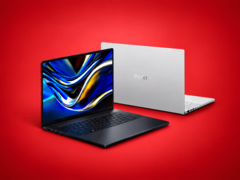 Asus ProArt P16 laptops shown from the front and rear