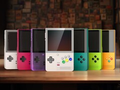 The Retroid Pocket Classic is an Android gaming handheld with a Game Boy Color-like design. (Image source: Retroid)