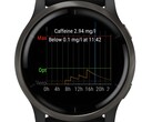 The third-party app enables caffeine tracking on many Garmin smartwatches (Image source: Ondřej Božek)