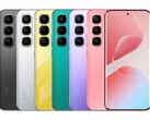 The Infinix Hot 60 Pro+ arrives in coral tides, misty violet, cyber green, sonic yellow, titanium silver, and sleek black colorways (Image source: Infinix)