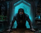 A modified image showing the necromancer Iratus in Iratus: Lord of the Dead.
