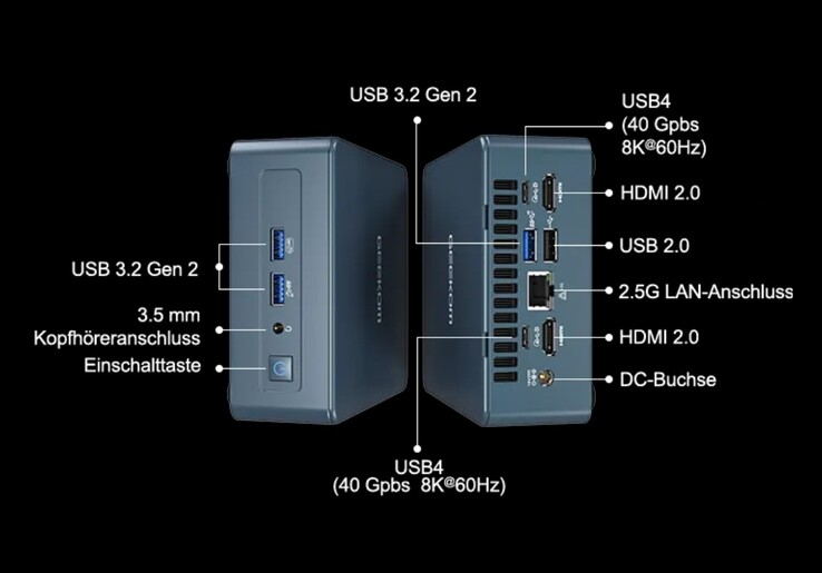  GEEKOM Mini PC Mini IT12, 12th Gen Intel i7-12650H NUC12 Mini  Computers(10 Cores,16 Threads) 32GB DDR4/1TB PCIe Gen 4 SSD Windows 11 Pro Desktop  PC Support Wi-Fi 6E/Bluetooth 5.2/USB 4.0/2.5G LAN/8K 