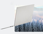 Asus launches 2026 Zenbook 16 Air with bright OLED and Ryzen AI 9 H 465. Pictured: a promo picture showing the back of the laptop. (Image source: Asus - edited)
