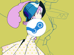 Magellania will remain free until February 09, 2026. Pictured: an artwork from the game with Steam logo on top (edited).