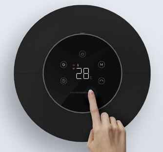 The Mijia DC Inverter Two-Season Fan has touch controls.