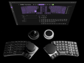 Naya Create split ergonomic keyboard with four modules