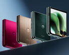 The Razr 60 Ultra appears set to launch in four colour options with various finishes. (Image source: via Evan Blass)