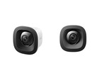A reusable adhesive pad holds it against interior glass, and a rear dial angles the lens down by as much as 25 degrees
