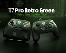 The T7 Pro Retro Green and T7 Pro W Retro Green controllers have a similar design.