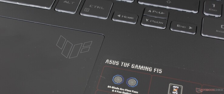ASUS TUF Gaming F15 (FX506, 2021) - capable device with good cooling