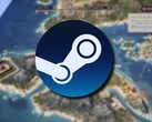 An image from the game Expeditions: Rome and the Steam logo. (Image source: Steam)